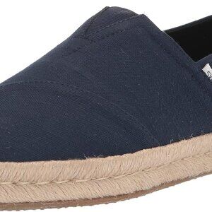 Women’s Rope Slip-Ons Canvas Rubber Sole 8.5 Comfort Casual Shoes